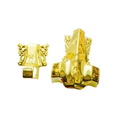 American Funeral Casket Corners With Steel Bar 300kgs Coffin Hardware