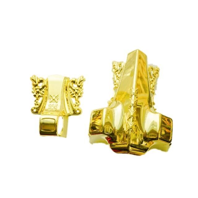 American Funeral Casket Corners With Steel Bar 300kgs Coffin Hardware