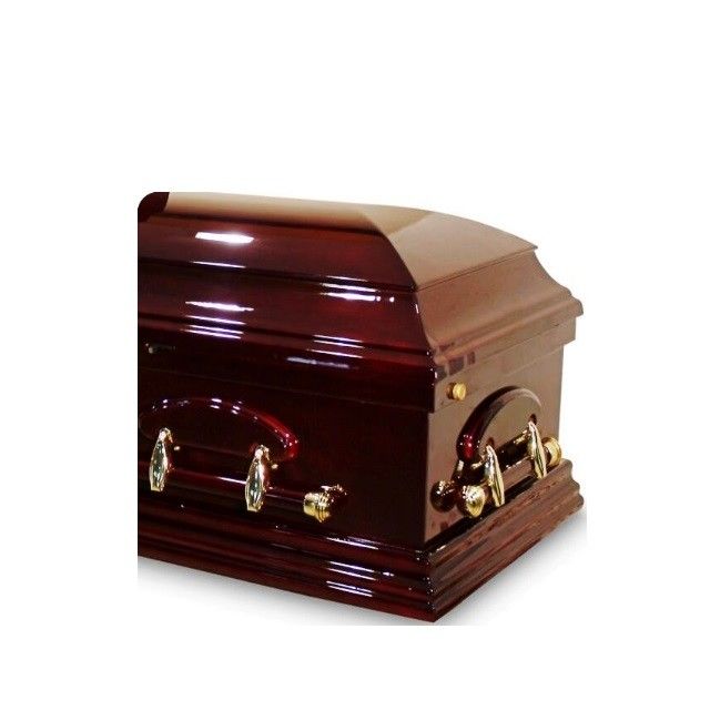 Stamped Metal Coffin Hardware Gold Plating Casket Arm SGS
